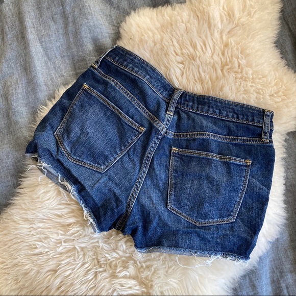 Universal Thread Button-Fly High Rise Jean Cutoff Shorts - Picture 3 of 7